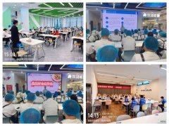 各食堂集中开展以“尚德守法共享食安”为从题